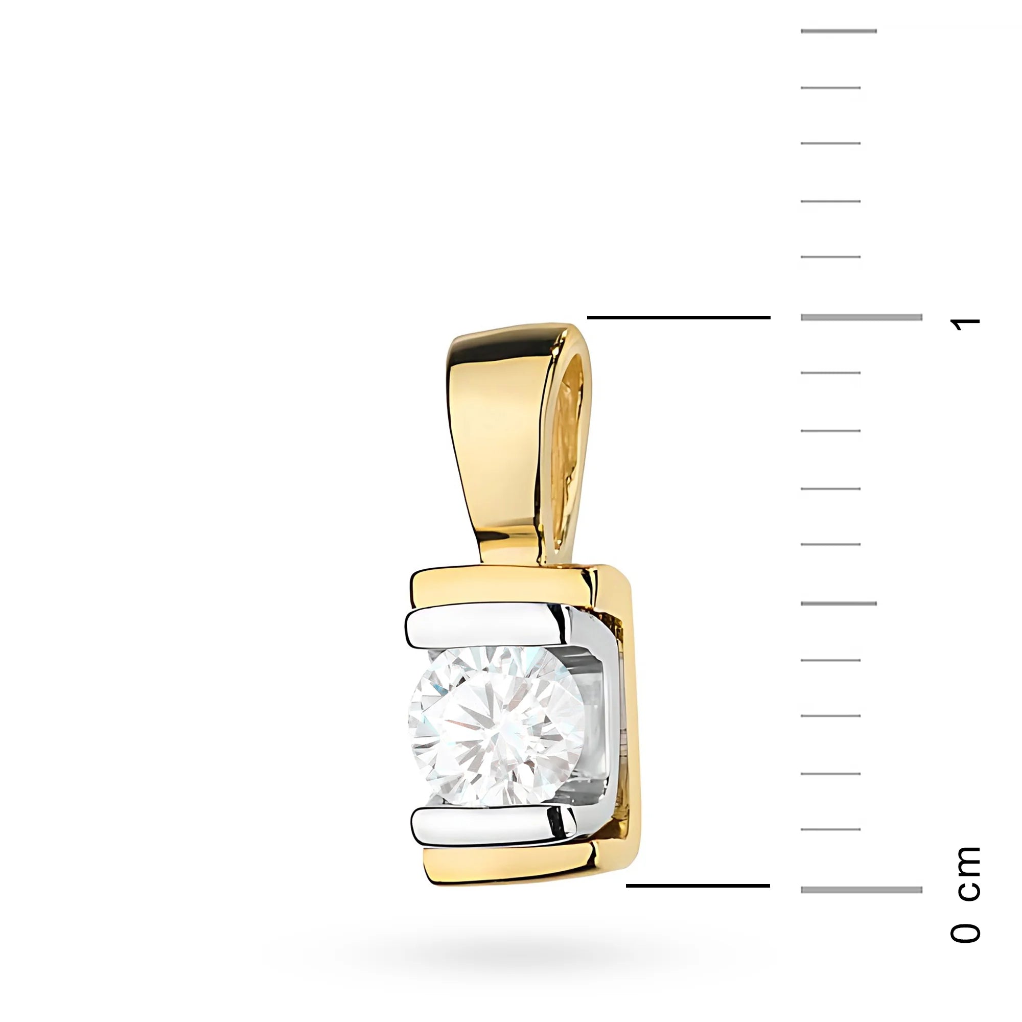 Le pendentif est fabriqué en or 14 carats (585) de la plus haute qualité, ce qui garantit durabilité et éclat remarquable. Notre offre comprend des chaînes, des pendentifs, des colliers.