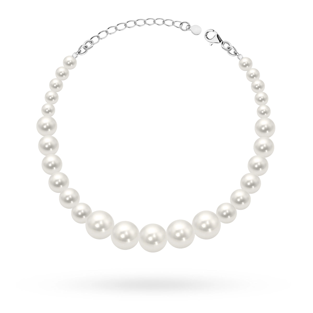 Silver (925) bridal bracelet with pearls in vintage style. Order gift for mother, girlfriend or fiancee.